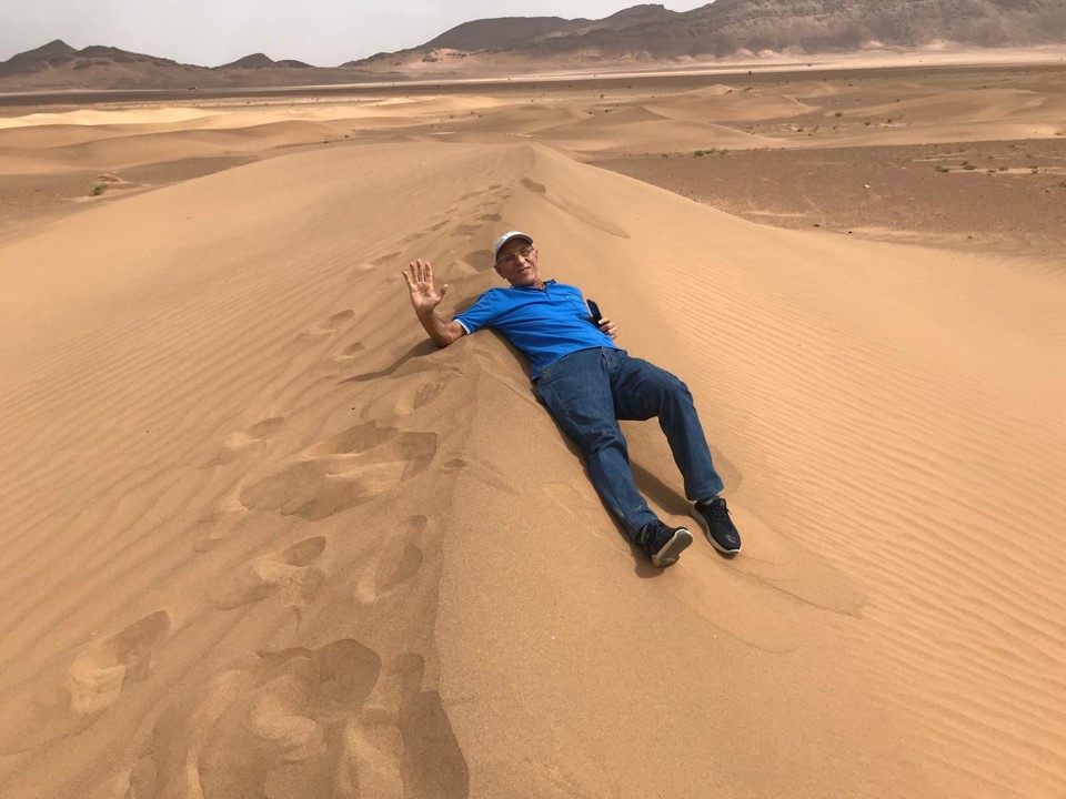 Circuit dans le désert marocain
